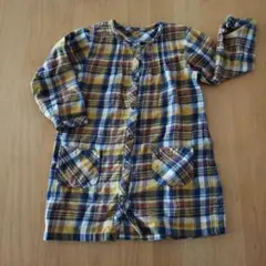 チェック柄ワンピース 90サイズ