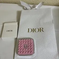 Dior ノベルティ　ピンク ドットアクセサリー