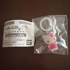 ハローキティー　めじるしアクセサリー　お花ver　キティ　めじるし