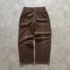 ラルフローレン　コーデュロイパンツ　ブラウン　usa製 ワイド　80s 90s