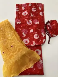 こども用浴衣3点セット110㎝