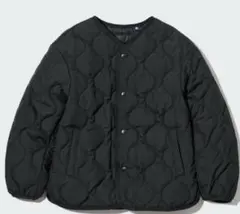 UNIQLO ウォームパデッドウォッシャブルジャケット　キッズ 黒150