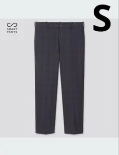 ユニクロ EZYアンクルパンツ ウィンドウペン・2WAYストレッチ UNIQLO