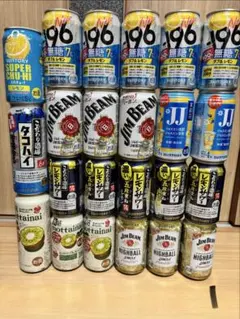 チューハイ詰め合わせ　まとめ売り　ハイボール　レモンサワー　タコハイ　合計38本 チューハイ詰め合わせ まとめ売り ハイボール レモンサワー タコハイ