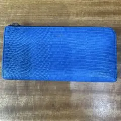 コムサ　長財布　ブルーのサムネイル