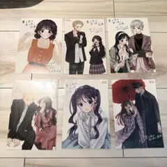 薫る花は凛と咲く 非売品 レア 特典 イラストカード ポストカード 16枚セット 薫る花は凛と咲く 非売品 レア 特典 イラストカード ポストカード 16枚