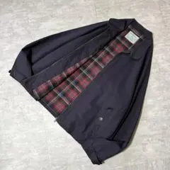 00s Samuel Windsor ハリントンジャケット 裏地チェック
