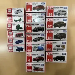 週末値引！新品トミカ12台とポケットトミカ6台まとめて