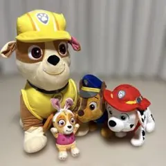 パウパトロール ぬいぐるみ ラブル マーシャル チェイス スカイ