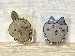 ちいかわ　ラインストーン　キーホルダー2 うさぎ　ハチワレ　2個　まとめ売り