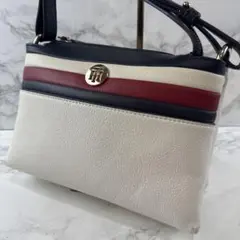 TOMMY HILFIGER トミーヒルフィガー PUレザー ショルダーバッグのサムネイル