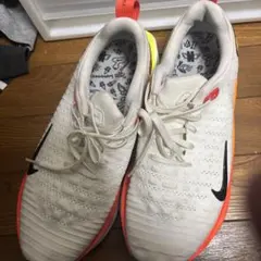 Nike ランニングシューズ ホワイト/オレンジ/イエロー
