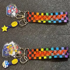 USJ ユニバ25周年　マリオカートコレクタブルキーチェーンマリオクッパ2026