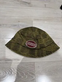 Stussy バケットハット イエロー/ブラック