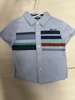 familiar ストライプシャツ 80cm