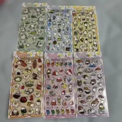 たまごあし シール ステッカー 6枚セットのサムネイル
