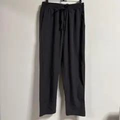 ブラック シャリパン イージーパンツ