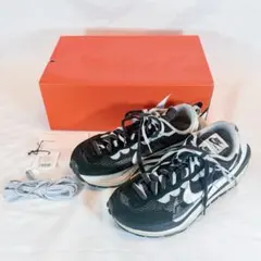 NIKE sacai ヴェイパーワッフル VaporWaffle 黒白28.5