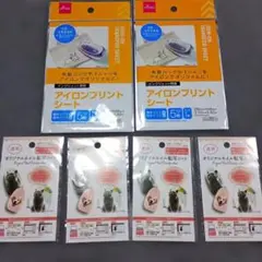 オリジナルネイル転写シート 4セット　&アイロンプリントシート2セットのサムネイル