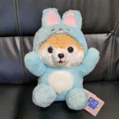 豆しば三兄弟　ゆるうさぎ　小梅　ぬいぐるみ　豆柴　グッズ　犬