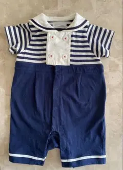 bebe reduction セーラー ロンパース 70cm