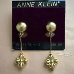 ANNE KLEIN ゴールドカラー クリップイヤリングのサムネイル