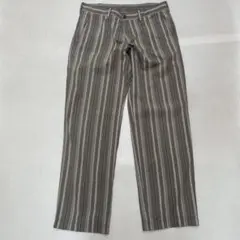 HUGO BOSS マルチストライプ ワイドパンツ ベージュのサムネイル