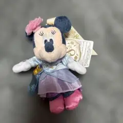 ミニーマウス　ファンタジースプリングホテルぬいぐるみキーホルダータグ付きぬいば
