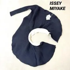 新品✨ISSEY MIYAKE 変形　プリーツ　ワンピース　ニット