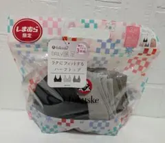 フクスケ 福助 DAILY満足 ハーフトップ 　3枚組 　Mサイズのサムネイル