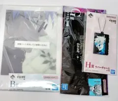 呪術廻戦 一番くじ B賞アクリルボード タオルラバーチャーム 五条悟