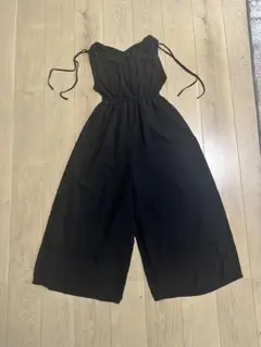 Another Edition ブラック サロペット S