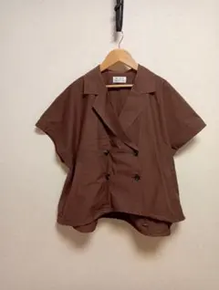 接触冷感/UVカットAライン 半袖ジャケット＜セットアップ対応＞のサムネイル
