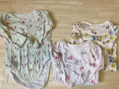 ユニクロ 長袖肌着 ロンパース 80cm