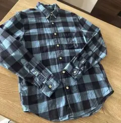 美品　Abercrombie & Fitch 　長袖シャツ　メンズ　M