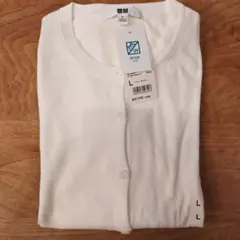 【新品】　ユニクロ　UVカットクルーネックカーディガン