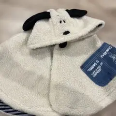 BREEZE フリーススヌーピーポンチョ