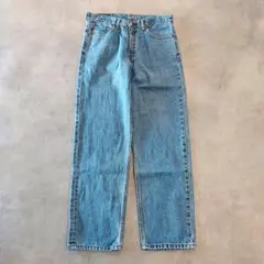 リーバイス550 Levis W33 ブルーデニム 青 古着 ボトム 17361