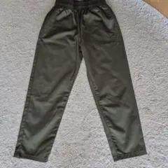 GU シェフパンツ オリーブ ユニセックス Sサイズ