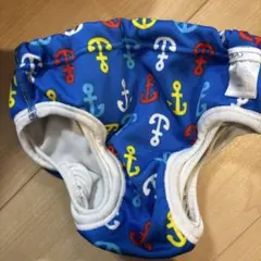 90cm 앵커 패턴 워터 플레이 기저귀 바지