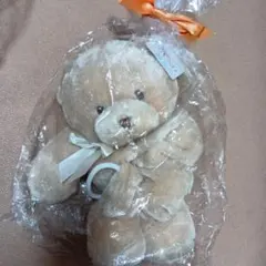 GUND ベージュ ぬいぐるみオルゴール リボン付きのサムネイル
