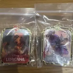 Disney Lorcana スカー シェリフ ピンバッジ セットのサムネイル