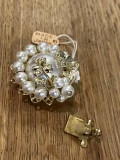 Japan Vintage 1950’s パール　クラスプ　アクセサリーパーツ