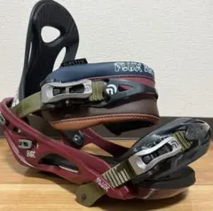 FLUX スノーボード ビンディング レッド/ブラック
