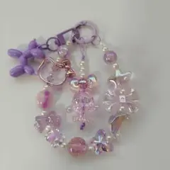 薄いパープルのストラップ 01