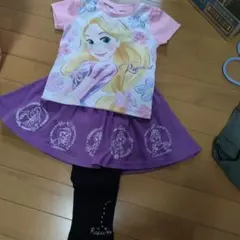 ラプンツェル Tシャツ スカート セット