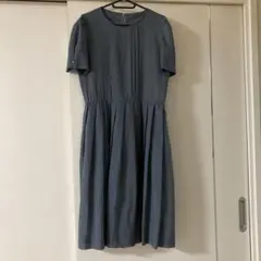 ♡レベッカブティックで購入したワンピース半袖　　ネイビー系　ヴィンテージ