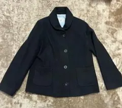 NIMES ウールジャケット BLACK コート　黒