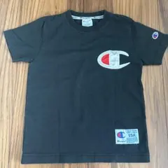 値下げ中♪Champion キッズ Tシャツ ブラック 130cmのサムネイル