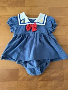 バースデイ　ドナルド　ロンパース　80cm